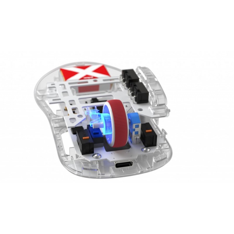 Pulsar професионална геймърска мишка Wireless Gaming Mouse X2H Mini Superclear [LTD 3000] - 1K, PX2H1CL