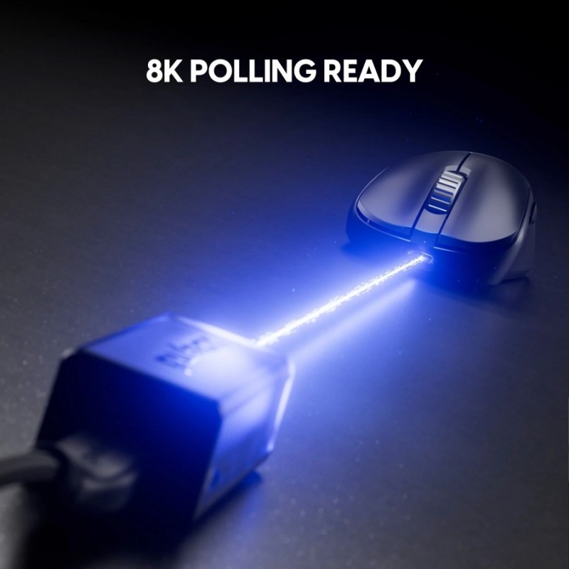Pulsar професионална геймърска мишка Wireless Gaming Mouse Xlite v4 eS Size1 Black