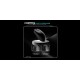 VXE професионална геймърска мишка Wireless Gaming Mouse Dragonfly R1 1K - Huano Ice Berry Pink Dot Switches, Black