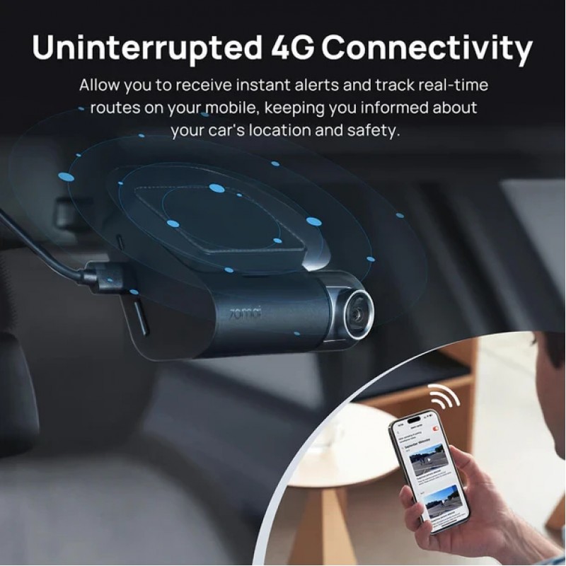 70mai Видеорегистратор Dash Cam HDR A510, 70MAI-A510
