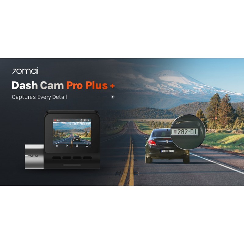 70mai Видеорегистратор Dash Cam Pro Plus+ A500S, 70MAI-A500S
