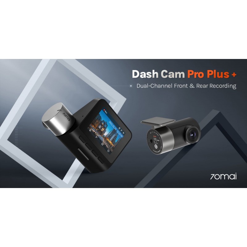 70mai Видеорегистратор Dash Cam Pro Plus+ A500S, 70MAI-A500S