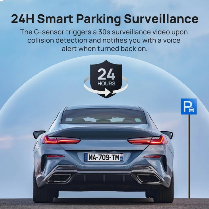 70mai комплект огледало и камера за задно виждане видеорегистратор Rearview Dash Cam
