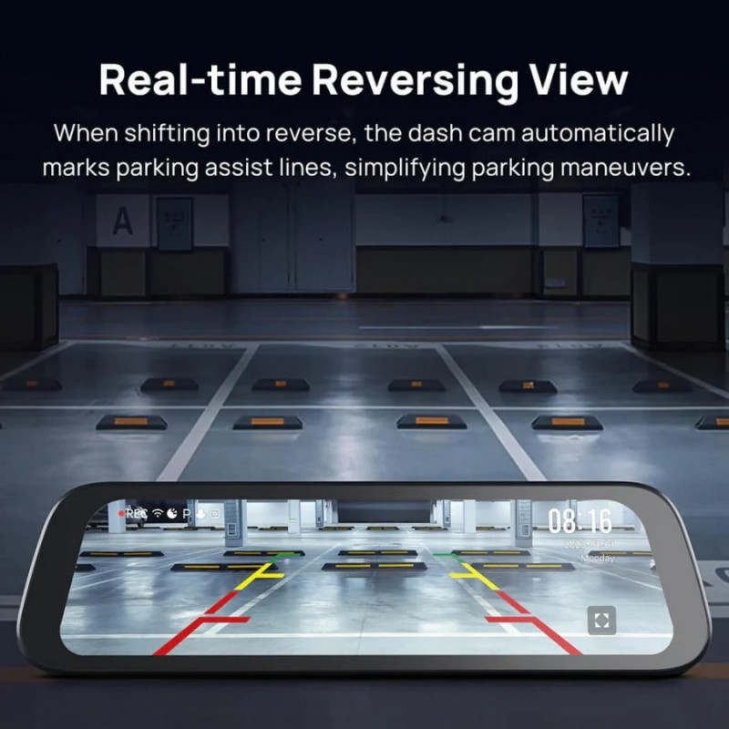 70mai комплект огледало и камера за задно виждане видеорегистратор Rearview Dash Cam
