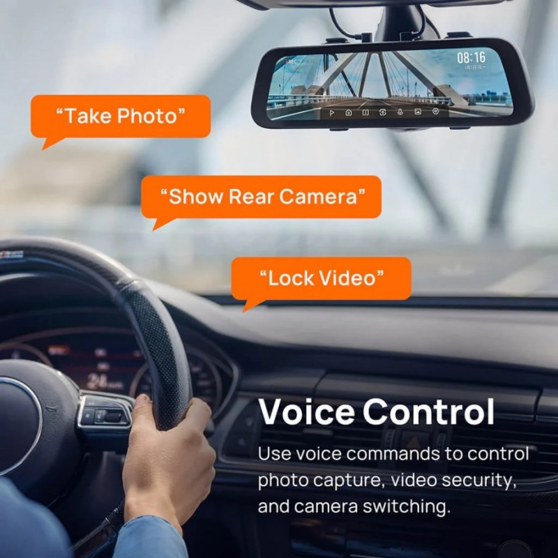 70mai комплект огледало и камера за задно виждане видеорегистратор Rearview Dash Cam