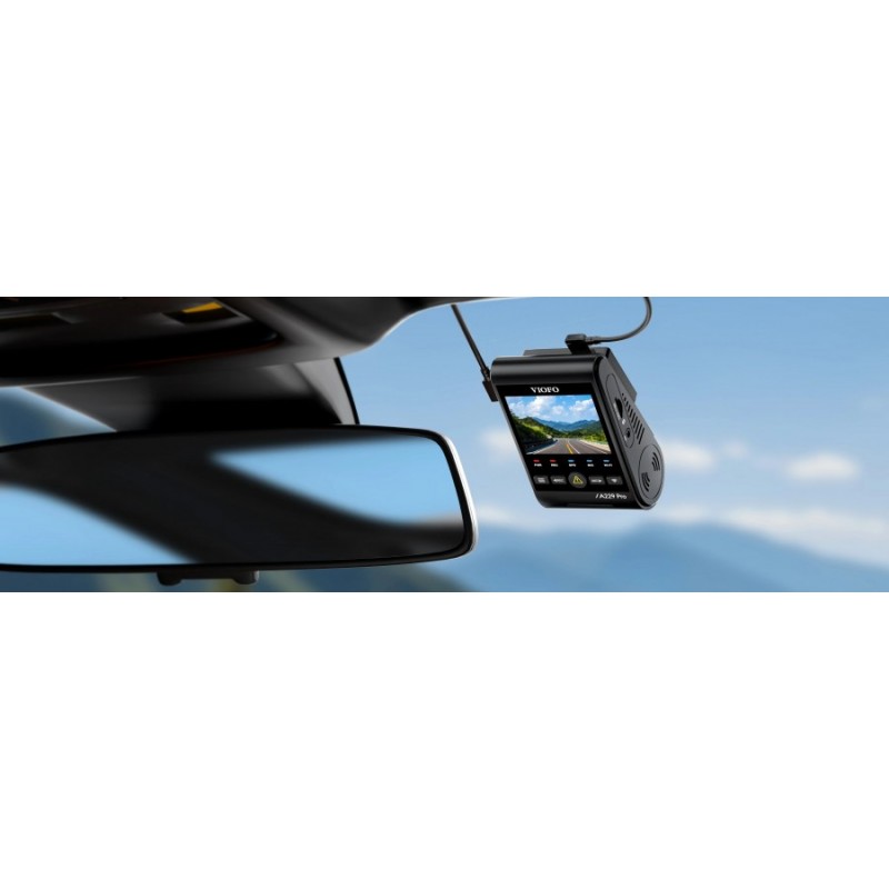 VIOFO Видеорегистратор Dash Cam A229 Pro 2 Channel - 4K, HDR, Dual Sony STARVIS 2, GPS, Bluetooth