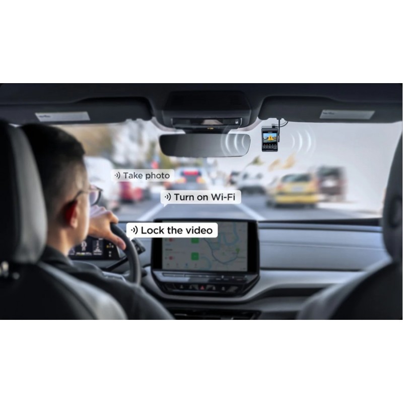VIOFO Видеорегистратор Dash Cam A329S 2 Channel - 4K, HDR, Dual Sony STARVIS 2, GPS, Bluetooth, Wi-Fi 6