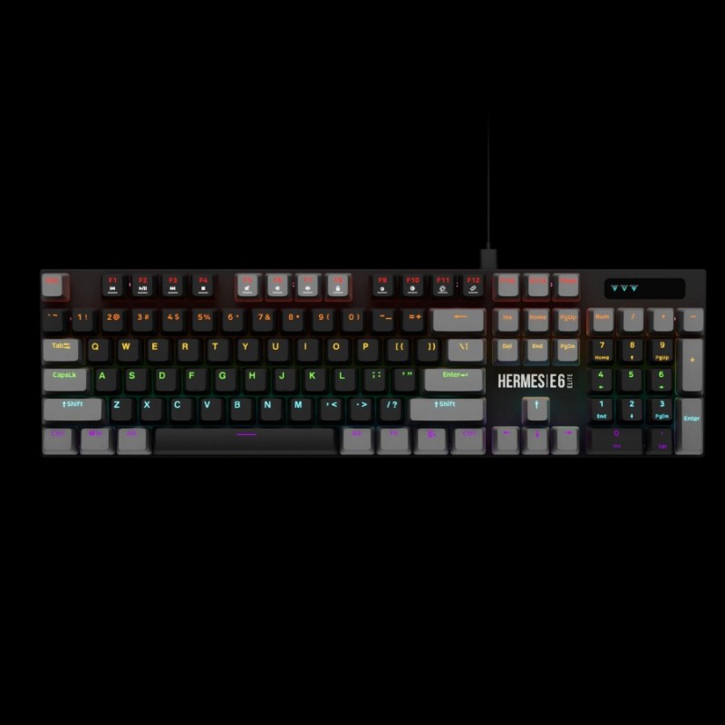 Gamdias геймърски комплект Gaming COMBO - HERMES E6 Elite 2-in-1 Combo - Mechanical Keyboard + Mouse