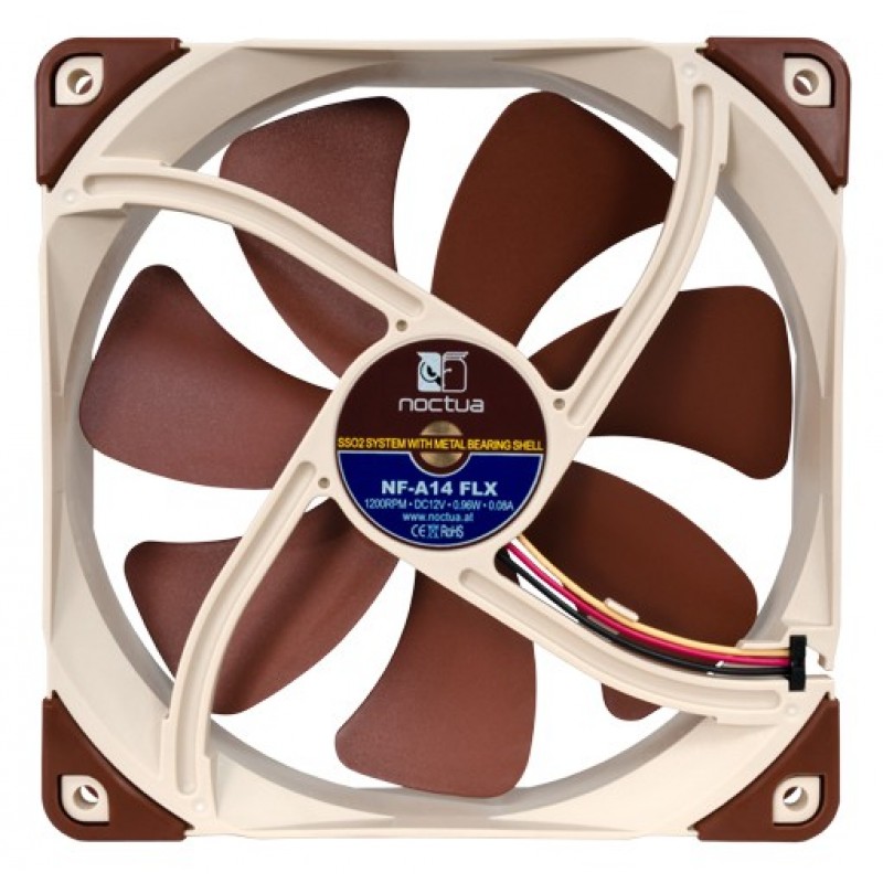 Noctua Вентилатор Fan 140mm NF-A14 FLX-NF-A14-FLX