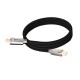 VCom кабел Display Port 2.1 DP M / M - 16K, Black - CG655-2.0m, CG655-2.0