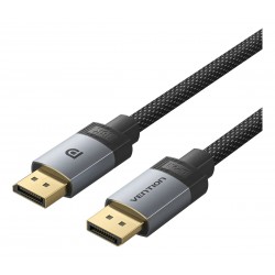 Vention Кабел Cable - Display Port v2.1 DP M / M Black 16K@60Hz, 1M - HGBHF
