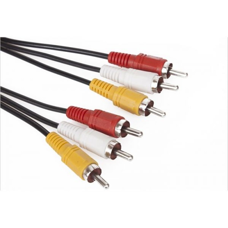 VCom кабел RCA 3x M / RCA 3x M - CV033-3m-CV033-3m