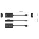 Orico външна звукова карта USB Sound card - 2 headphones, mic, volume - SC2-BK, SC2-BK-PRO