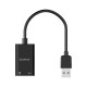 Orico външна звукова карта USB Sound card - Headphones, Mic, Black - SKT2-BK, SKT2-BK-BP