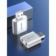 Vention външна звукова карта USB Sound card - Headphones, Mic, Silver - VAB-S13, VAB-S13