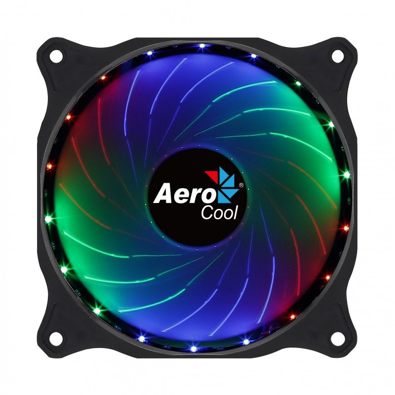 AeroCool вентилатор Fan 120 mm - Cosmo 12 - Fixed RGB - ACF3-NA10117.11-ACF3-NA10117.11