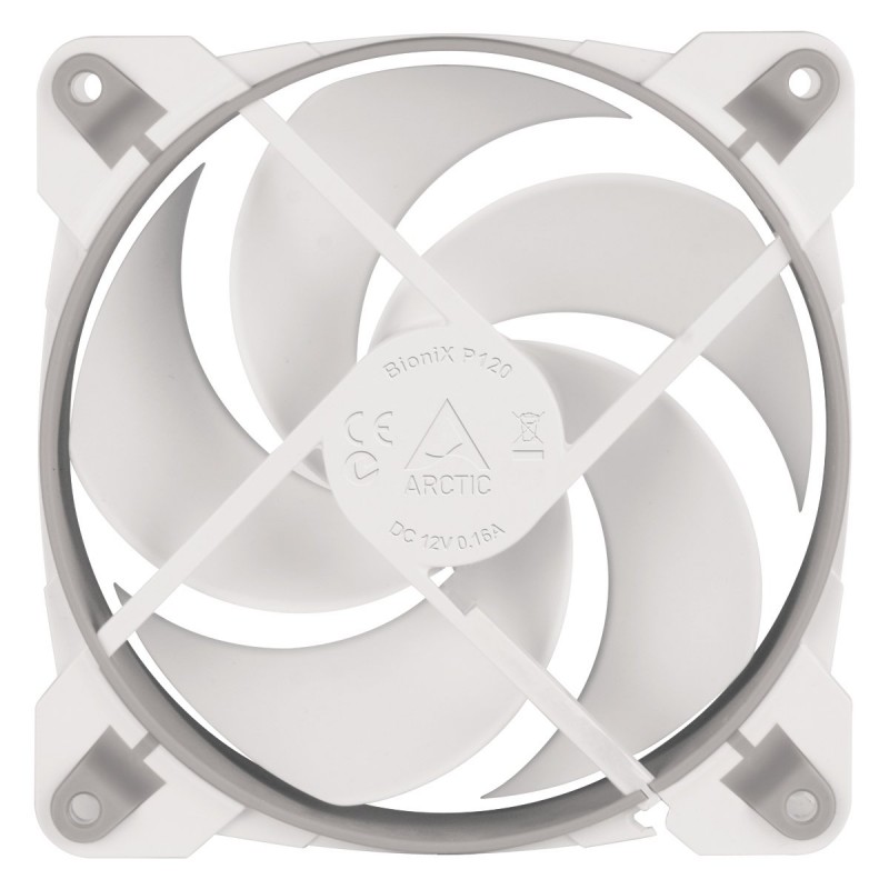 Arctic вентилатор Fan 120mm - BioniX P120 PWM PST - Grey/White-ACFAN00167A