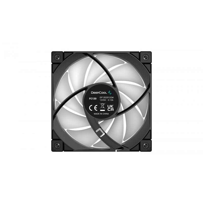 DeepCool Комплект вентилатори Fan Pack 3-in-1 3x120mm - FC120 Black, Addressable RGB, R-FC120-BKAMN3-G-1