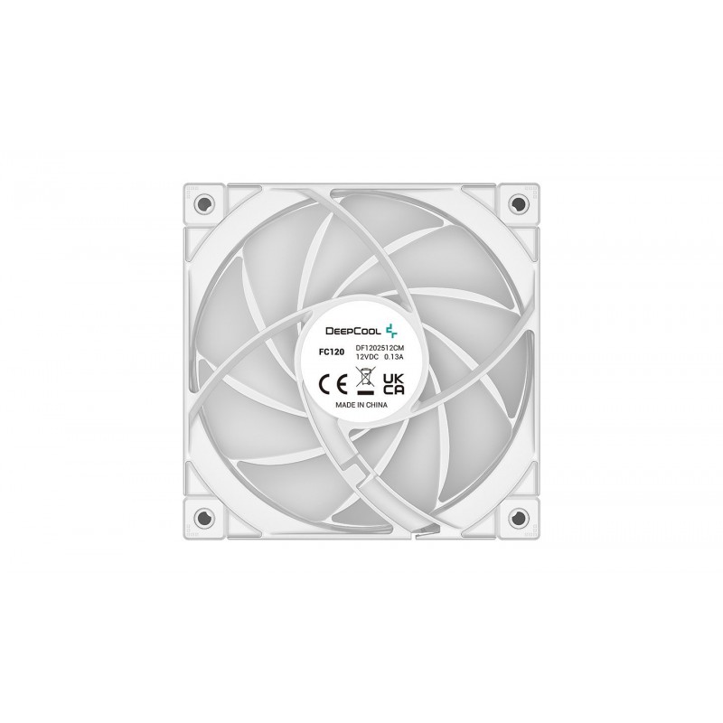 DeepCool Комплект вентилатори Fan Pack 3-in-1 - FC120 White, Addressable RGB, R-FC120-WHAMN3-G-1