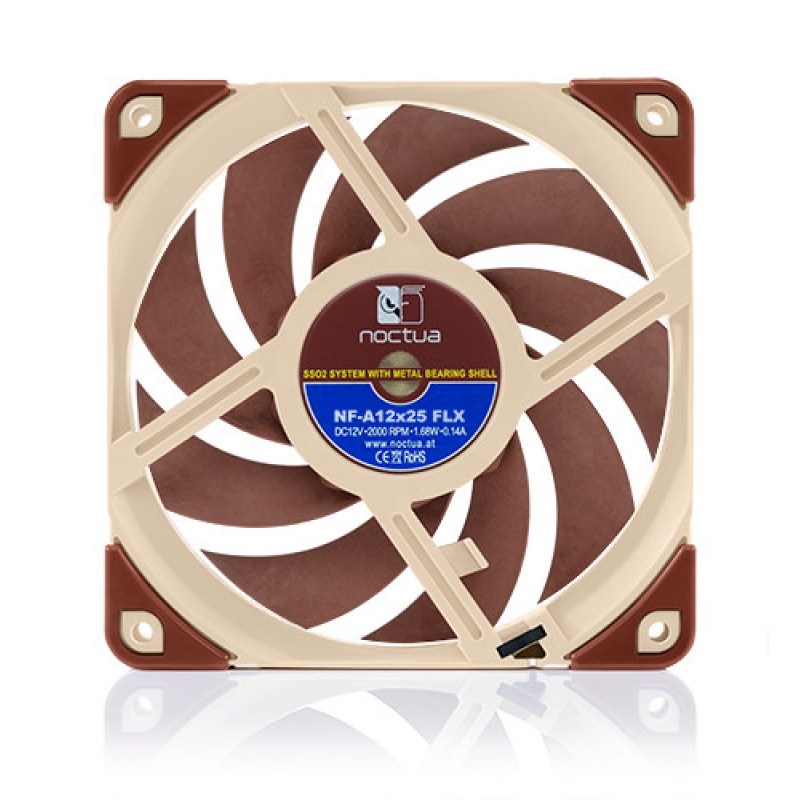 Noctua Вентилатор Fan 120mm NF-A12x25-FLX-NF-A12x25-FLX