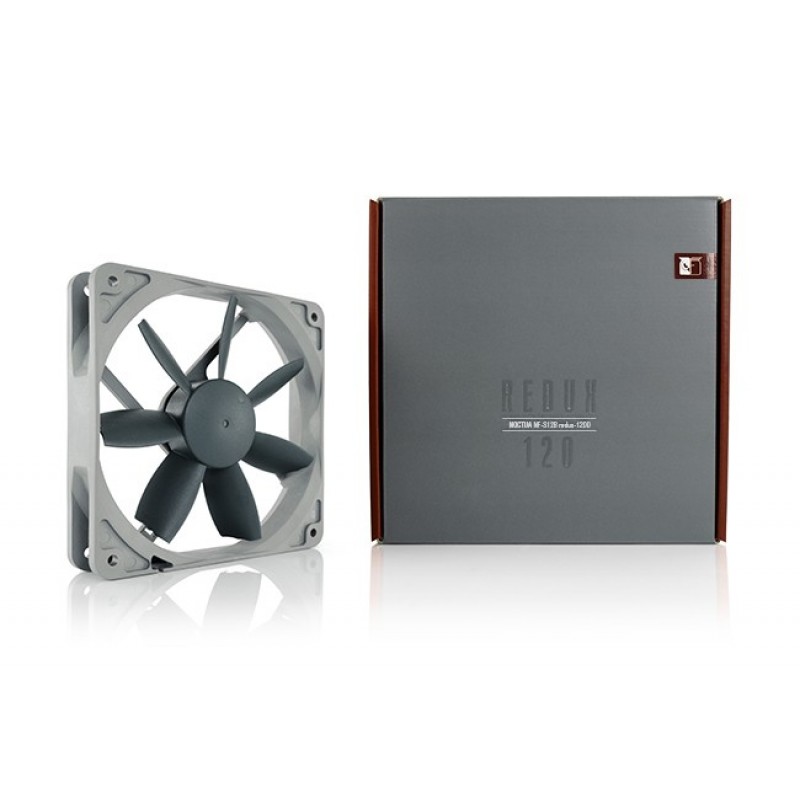 Noctua Вентилатор Fan 120mm NF-S12B-redux-1200-NF-S12B-redux-1200