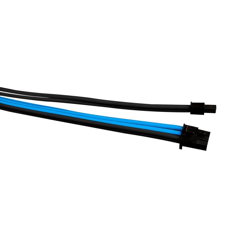 1stPlayer комплект удължителни кабели Custom Modding Cable Kit Black/Blue - ATX24P, EPS, PCI-e - BBL-001, BBL-001