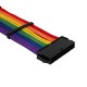 1stPlayer комплект удължителни кабели Custom Modding Cable Kit Rainbow - ATX24P, EPS, PCI-e - RB-001, RB-001