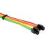 1stPlayer комплект удължителни кабели Custom Modding Cable Kit Rainbow - ATX24P, EPS, PCI-e - RB-001, RB-001