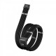 1stPlayer модулен кабел Custom Sleeved Modding Cable Black - PCIe 5.0 12VHPWR M/M - FM2-B-BK, FM2-B-BK