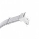 1stPlayer модулен кабел Custom Sleeved Modding Cable White - PCIe 5.0 12VHPWR M/M - FM2-B-WH, FM2-B-WH