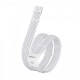 1stPlayer модулен кабел Custom Sleeved Modding Cable White - PCIe 5.0 12VHPWR M/M - FM2-B-WH, FM2-B-WH