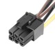 Makki Адаптер Adapter 2xMolex to 6pin PCI-E VGA - MAKKI-CE313-0.15m-MAKKI-CE313-0.15m