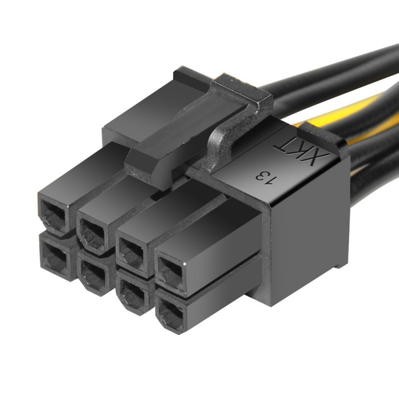 Makki Адаптер Adapter 2xMolex to 8pin PCI-E VGA - MAKKI-CE317-0.15m-MAKKI-CE317-0.15m