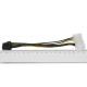 Makki Адаптер Adapter 2xMolex to 8pin PCI-E VGA - MAKKI-CE317-0.15m-MAKKI-CE317-0.15m