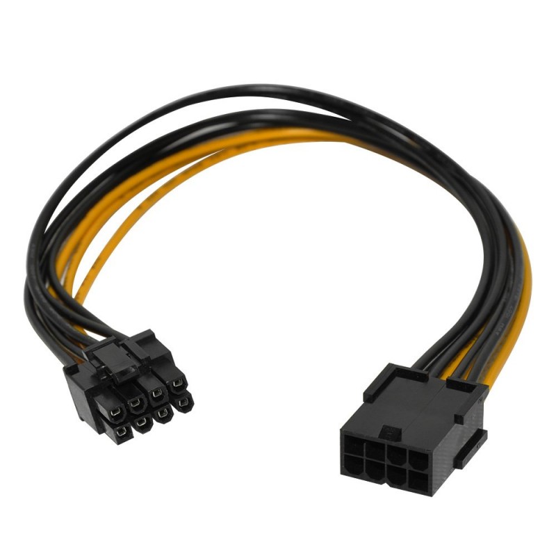 Makki Mining PCI-E 8pin Extension cable 30cm - MAKKI-CABLE-PCIE8-EXTENSION-30cm-MAKKI-CABLE-PCIE8-EXTENSION-30cm