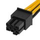 Makki Mining PCI-E Splitter 6pin -> 2x 6pin - MAKKI-CABLE-PCIE6-TO-2x6-MAKKI-CABLE-PCIE6-TO-2x6