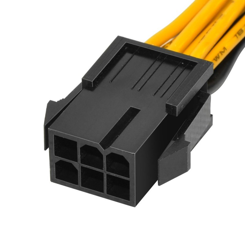 Makki Mining PCI-E Splitter 6pin -> 2x 8pin - MAKKI-CABLE-PCIE6-TO-2x8-MAKKI-CABLE-PCIE6-TO-2x8
