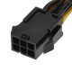Makki Mining PCI-E Splitter 6pin -> 2x 8pin - MAKKI-CABLE-PCIE6-TO-2x8-MAKKI-CABLE-PCIE6-TO-2x8