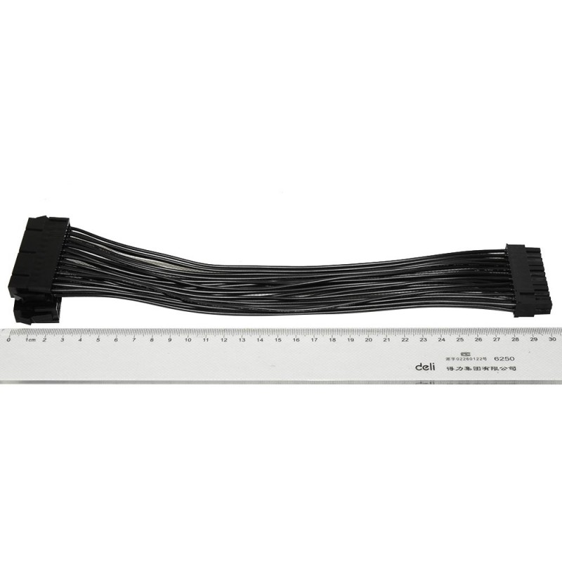 Makki Удължител Cable Extension 24 pin ATX 30cm - MAKKI-ATX24P-EXT-0.3m-MAKKI-ATX24P-EXT-0.3m