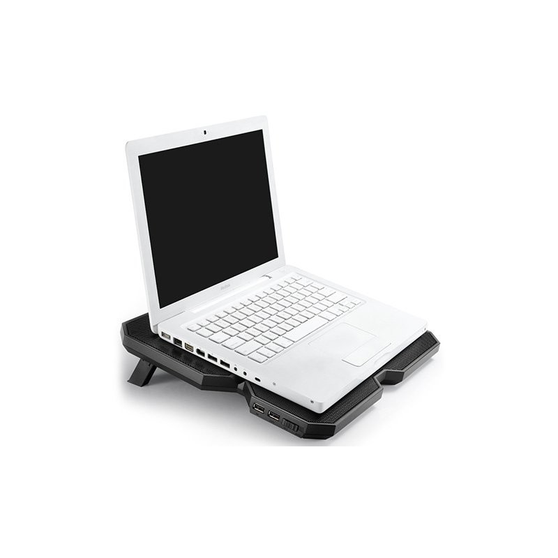 DeepCool Охладител за лаптоп Notebook Cooler MULTI CORE X6 15.6" - Black-DP-N422-MCX6