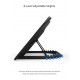Zalman Охлаждане за лаптоп Notebook Cooler 17" Black ZM-NS3000, ZM-NS3000