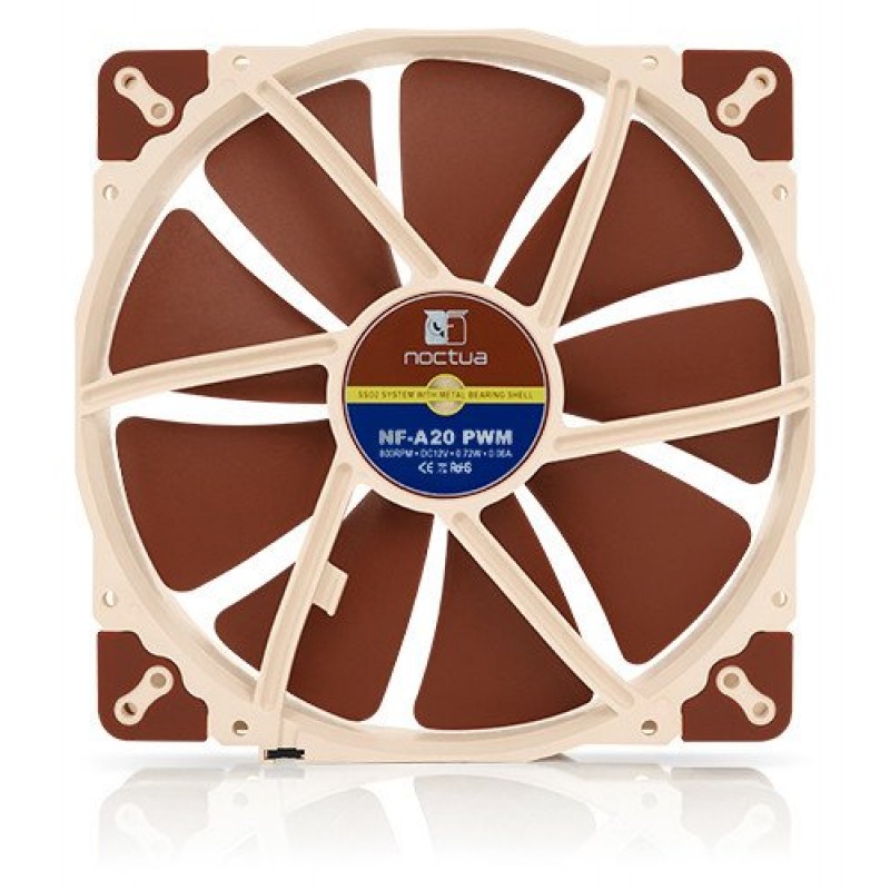 Noctua Вентилатор Fan 200x200x30mm NF-A20-PWM-NF-A20-PWM