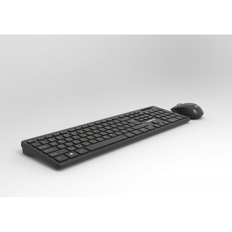 Makki БДС клавиатура и мишка Combo Keyboard and Mouse Wireless 2.4G BG low-profile chocolate - MAKKI-KB-KMX-C16