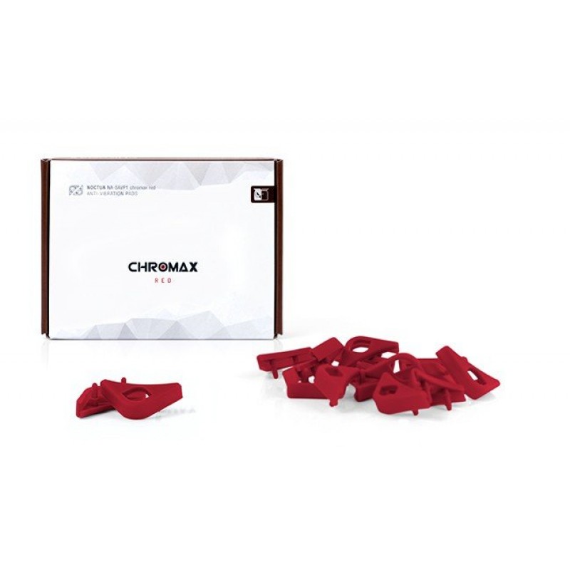 Noctua Fan Pads 16pcs NA-SAVP1 chromax.red-NA-SAVP1.red