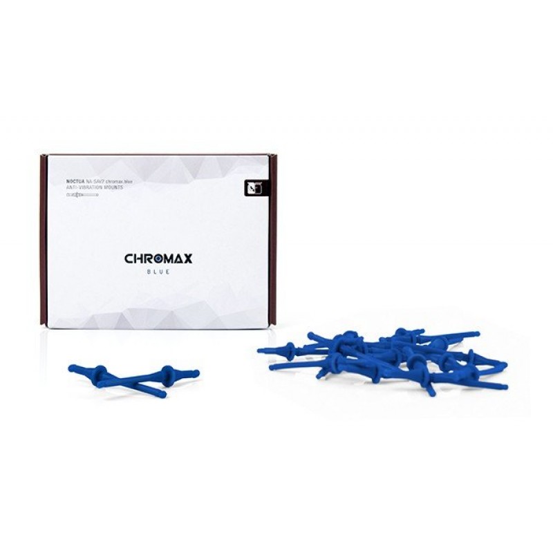 Noctua Fan Slics 20pcs - NA-SAV2 chromax blue-NA-SAV2.blue