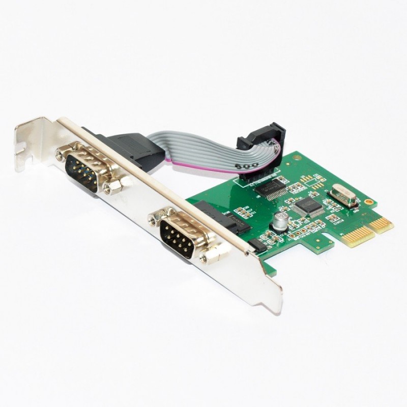 Makki PCI-E card 2 x Serial port - MAKKI-PCIE-2XSERIAL-V1-MAKKI-PCIE-2XSERIAL-V1