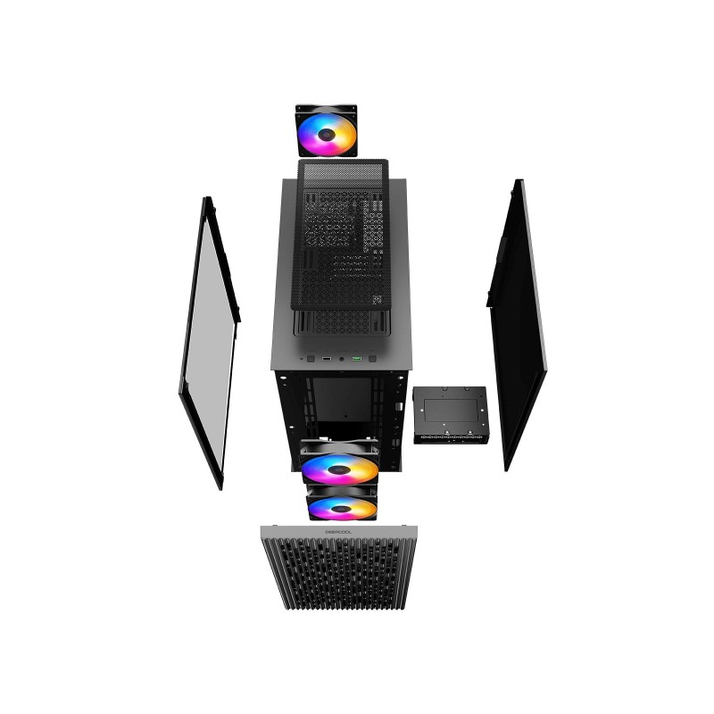 DeepCool Кутия за компютър Case mATX - MATREXX 40 3FS-DP-MATX-MATREXX40-3FS