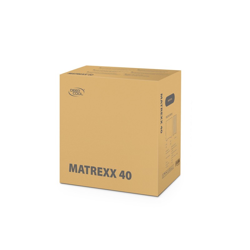 DeepCool Кутия за компютър Case mATX - MATREXX 40 3FS-DP-MATX-MATREXX40-3FS