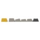 Ajazz геймърска механична клавиатура Gaming Mechanical Keyboard AK820 V2 - Arctic Isle Magnetic Switch [Linear] (English US), Black, Gray, Yellow
