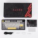 Ajazz геймърска механична клавиатура Gaming Mechanical Keyboard AK820 V2 - Arctic Isle Magnetic Switch [Linear] (English US), Black, Gray, Yellow